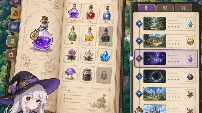 魔女秘药 场景演出 详情图 5
