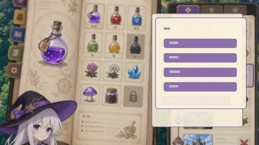 魔女秘药 角色路线 资料图 6