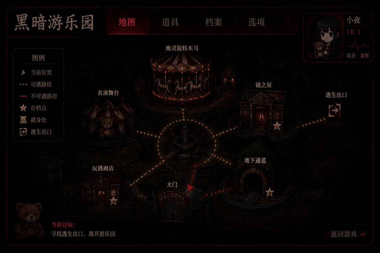 黑暗游乐园 故事片段 页面配图 5