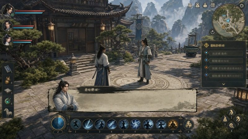 金庸群侠传5爱与死仙狐MOD六周年 天命线 展示图 6