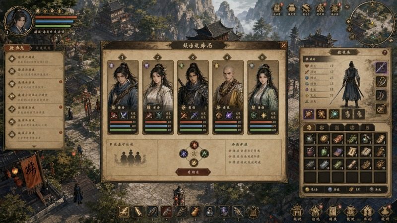金庸群侠传5爱与死仙狐MOD六周年 实机画面 详情图 5